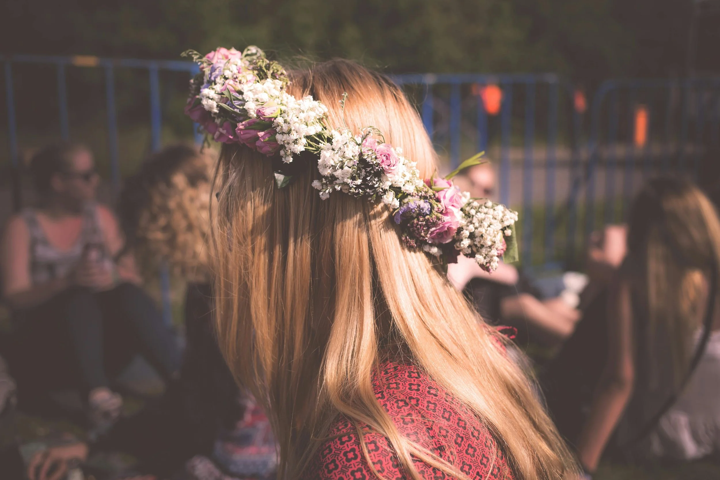 couronne fleurs maman