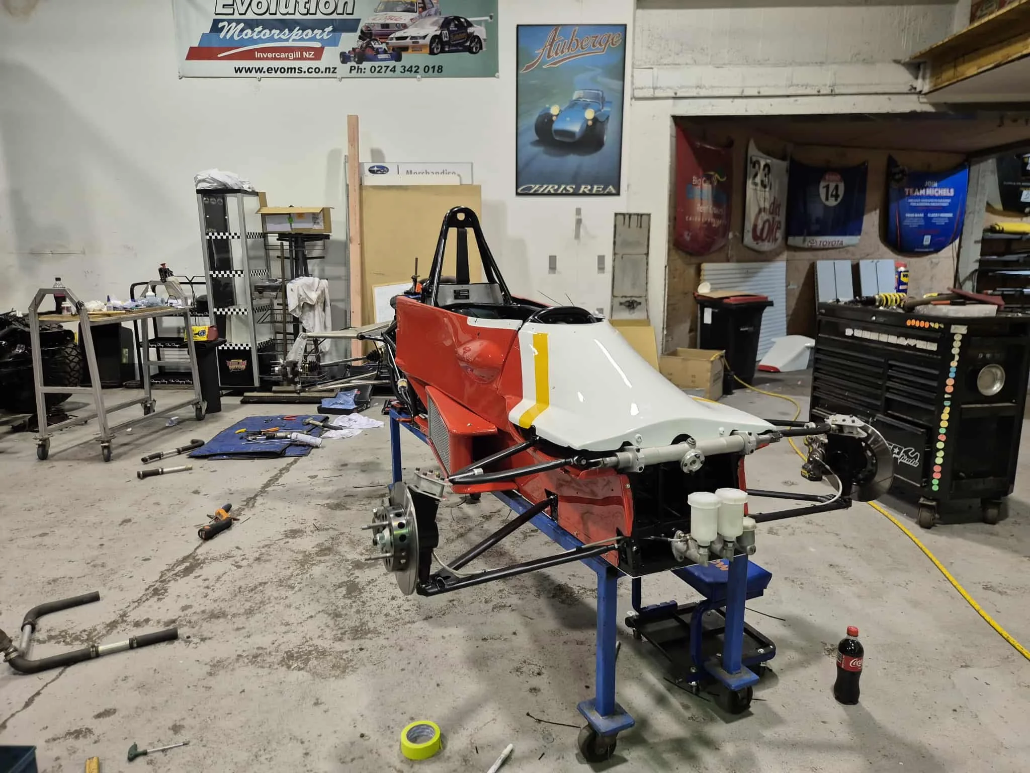 RF87 Van Diemen Formula Ford Body Building