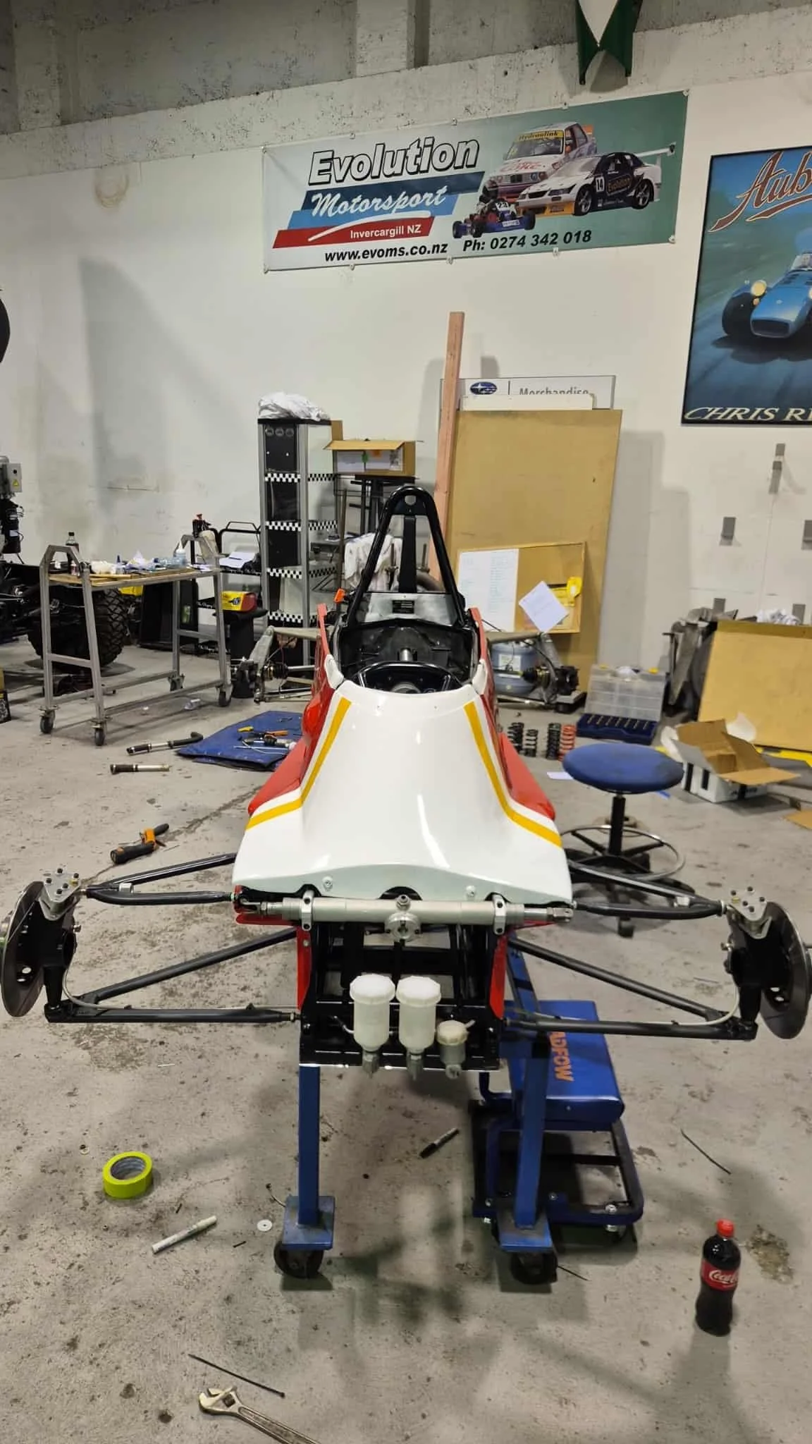RF87 Van Diemen Formula Ford Parts Painting