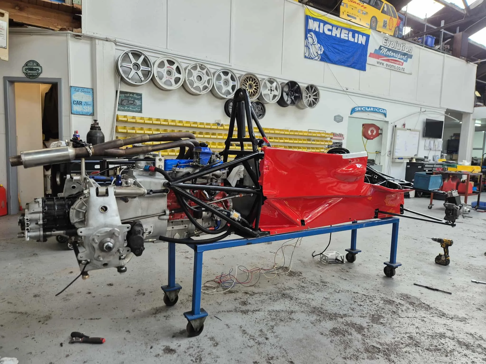 RF87 Van Diemen Formula Ford Parts Painting