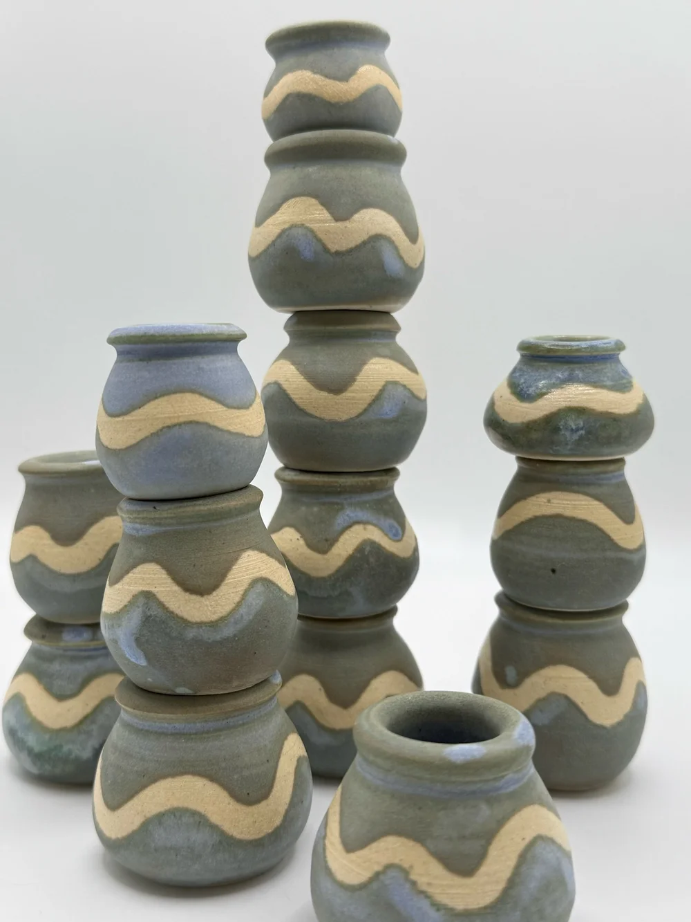 Single Teeny Zelda Inspired Pots — Anna Ellis Studios