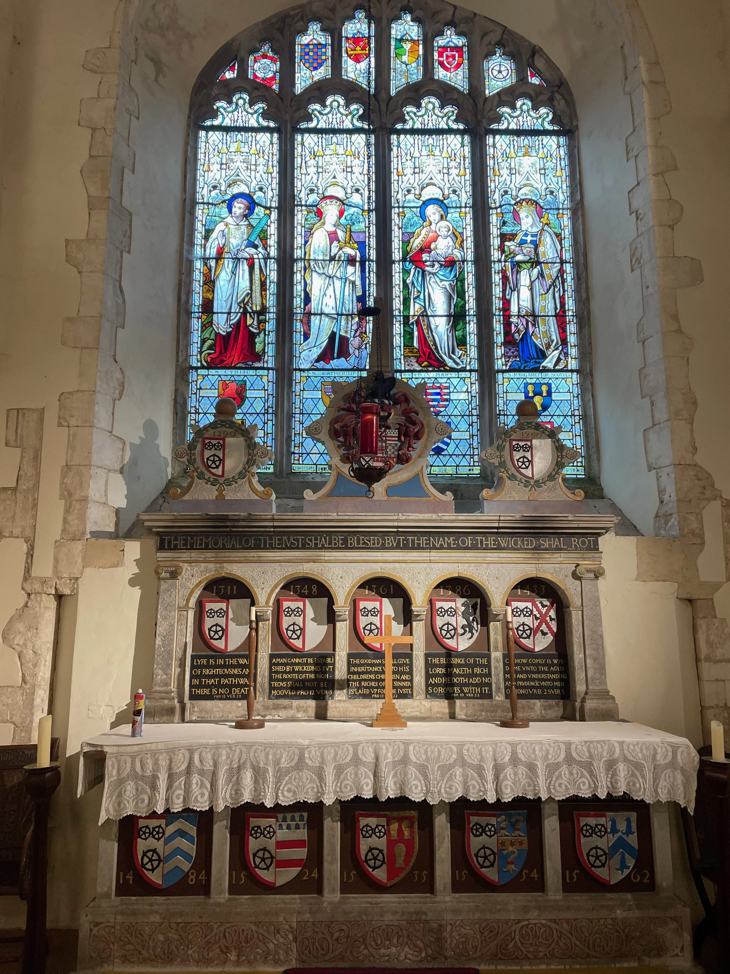 Alter Tomb containing members of the Scott Family