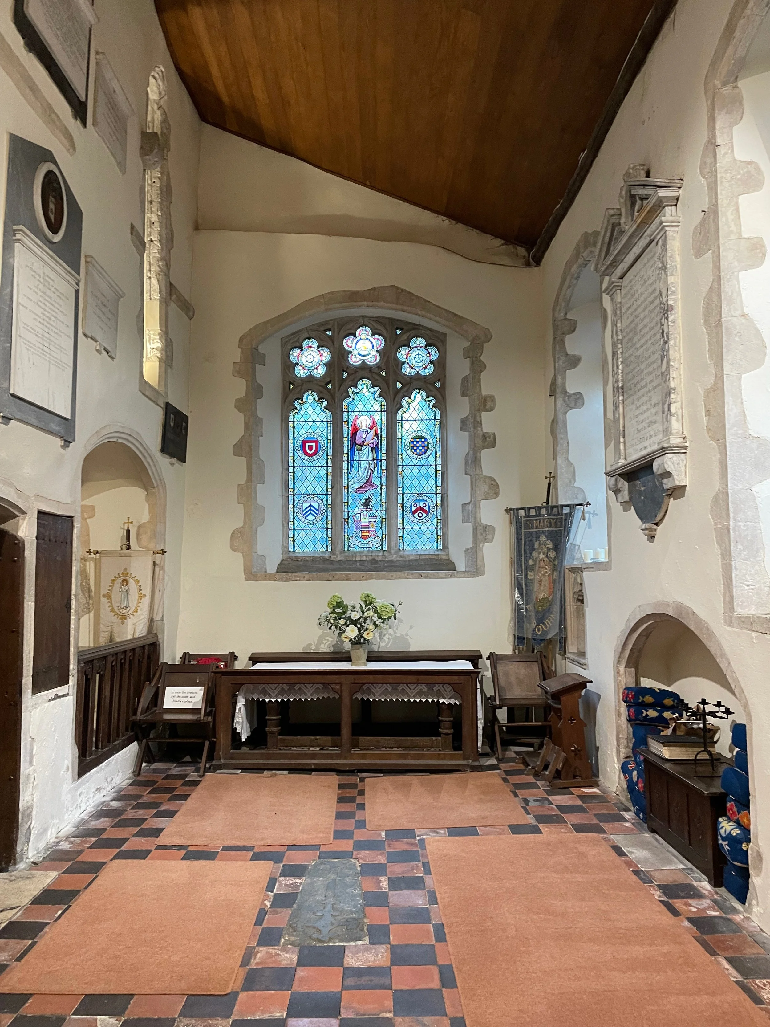 The Scott Chapel looking East