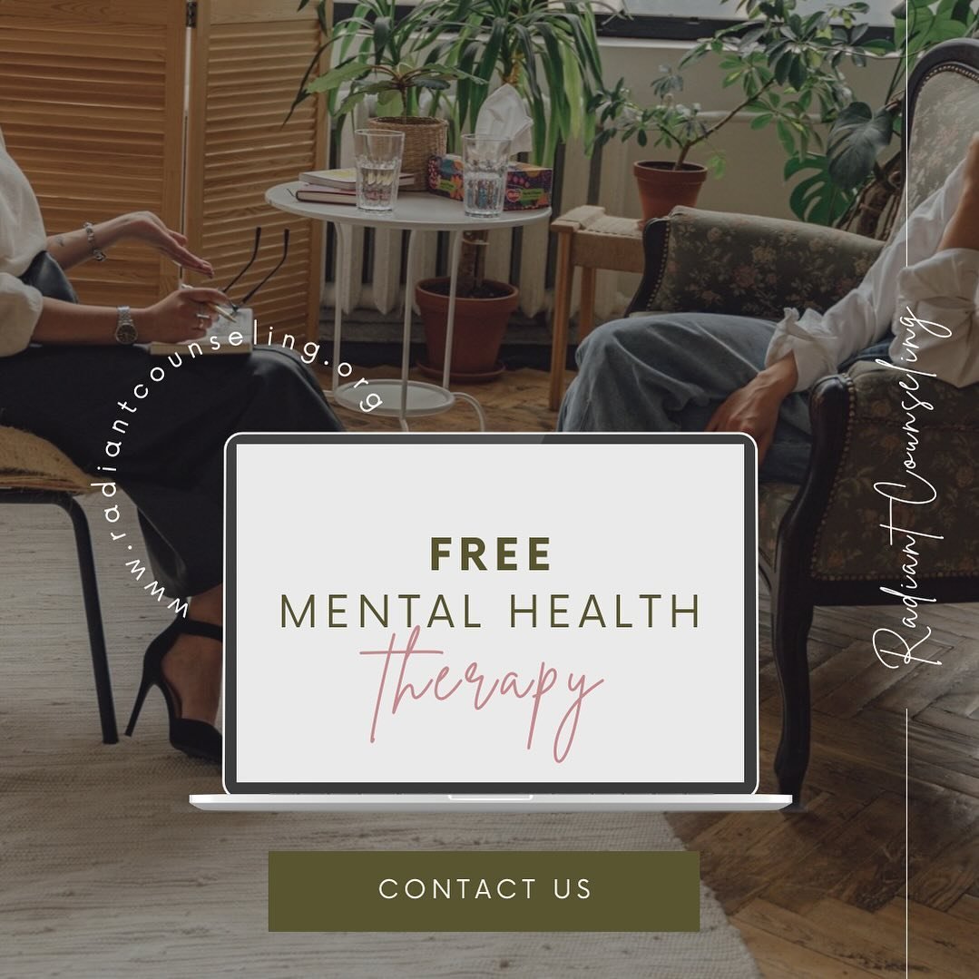 🌟 Pro-Bono Therapy Services!! 🌟

Looking for FREE counseling? Our Masters level Clinical Interns at Radiant Counseling are offering free mental health services to the first 10 clients that schedule an appointment. 

Our practice specializes in wome