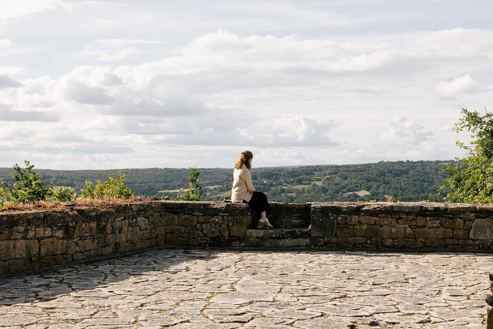 The chapel terrace is a perfect place some peace and solitude.