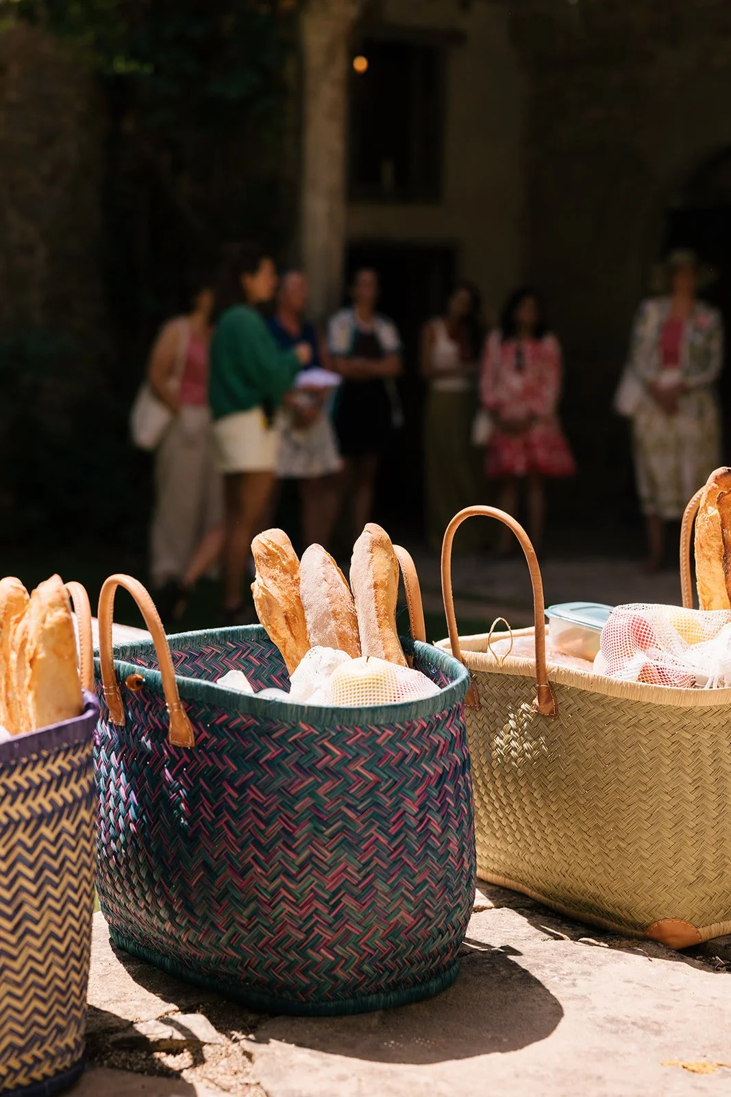 A picnic ready to go.