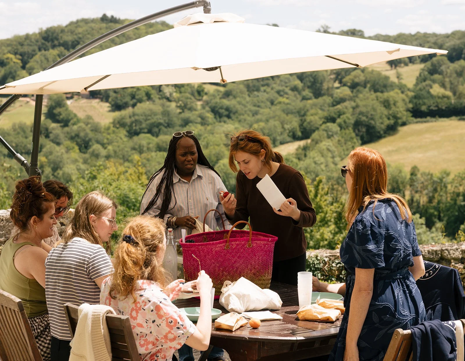 A perfect afternoon picnic.