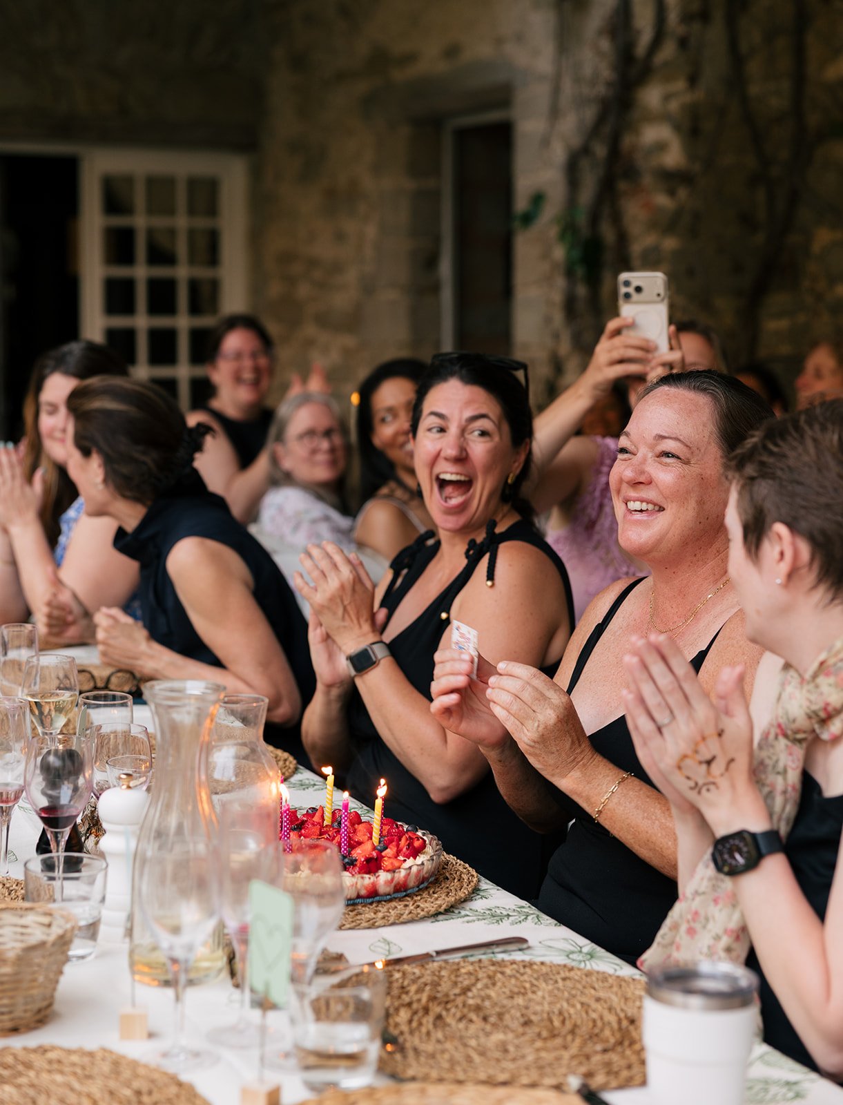 Joyful dinner surprises at Camon.