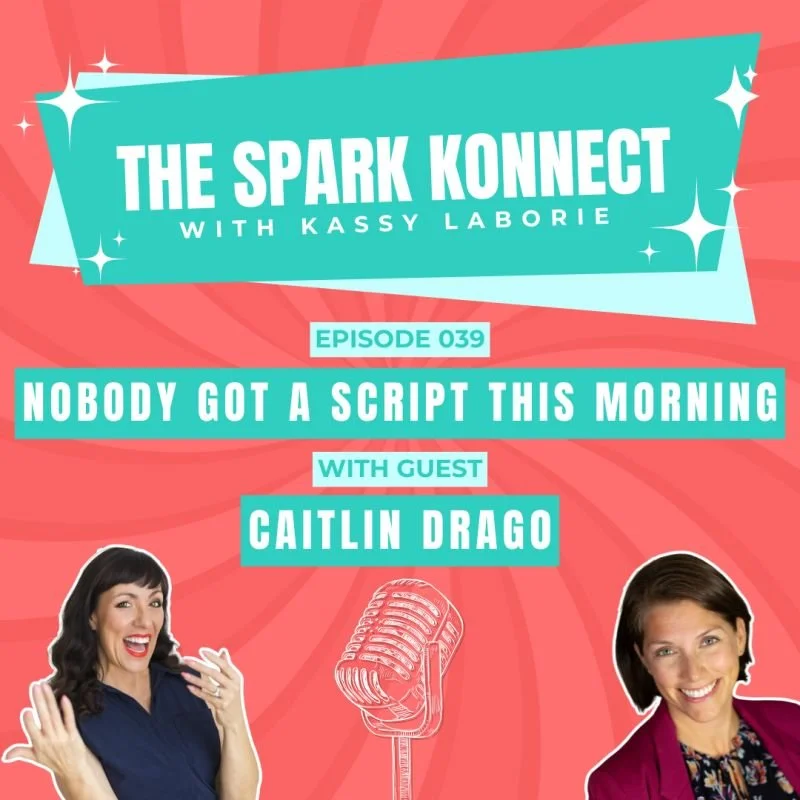 The SPARK Konnect Podcast: 𝗪𝗲’𝗿𝗲 𝗮𝗹𝗹 𝗶𝗺𝗽𝗿𝗼𝘃𝗶𝘀𝗲𝗿𝘀. 𝗪𝗲 𝗷𝘂𝘀𝘁 𝗱𝗼𝗻’𝘁 𝗮𝗹𝘄𝗮𝘆𝘀 𝗿𝗲𝗮𝗹𝗶𝘇𝗲 𝗶𝘁.

Caitlin brings together two worlds I love: 𝗶𝗺𝗽𝗿𝗼𝘃 + 𝗵𝘂𝗺𝗮𝗻 𝗰𝗼𝗻𝗻𝗲𝗰𝘁𝗶𝗼𝗻. And our conversation is full of 