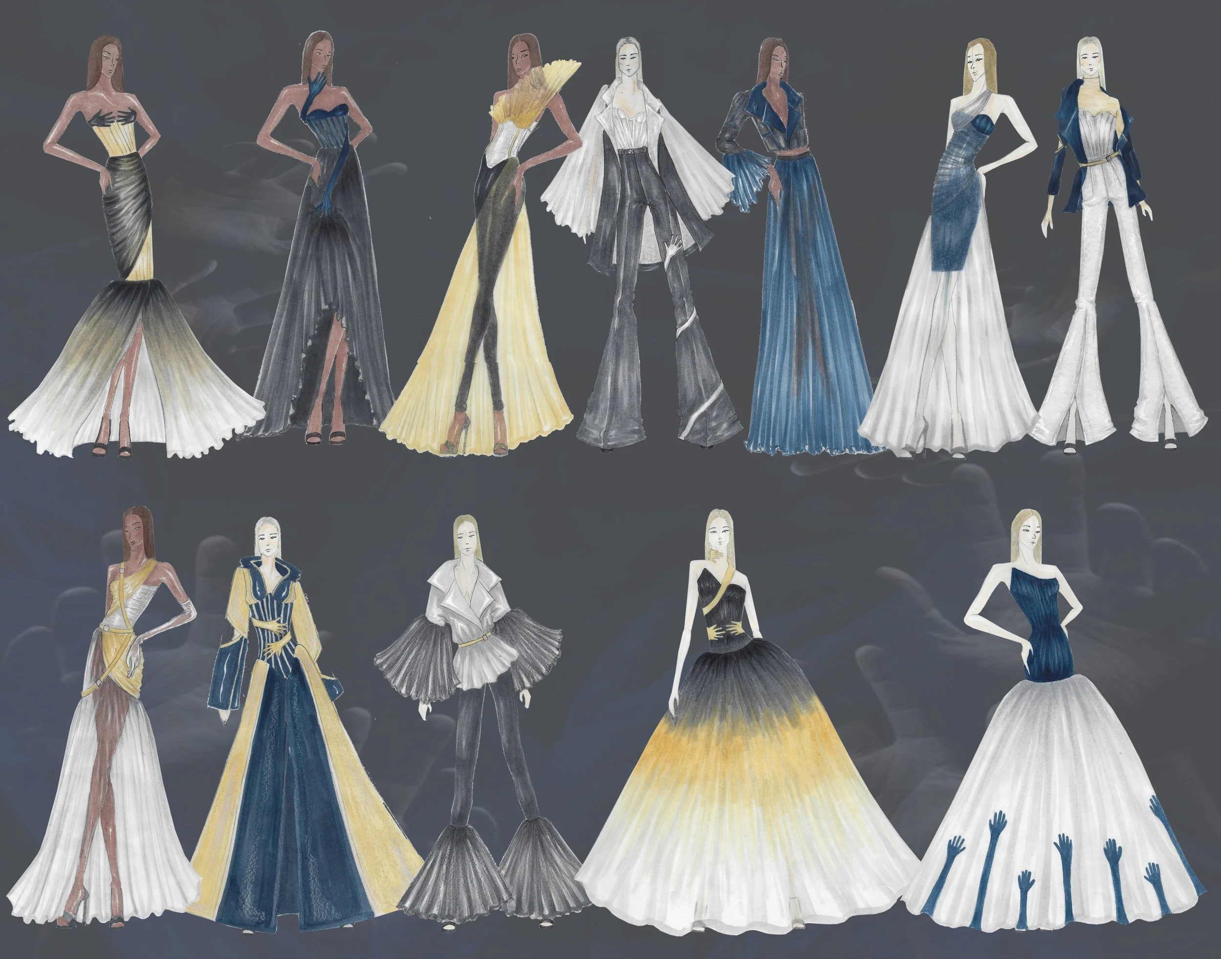 Soul Escape Illustrations, Flats, and Journal