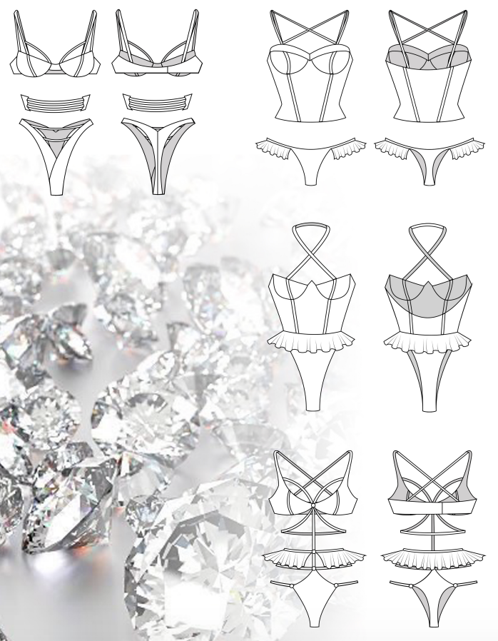 Dripping In Diamonds Intimates Design