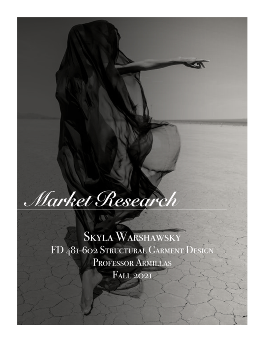 Intimates Market Research With Illustrator Flats