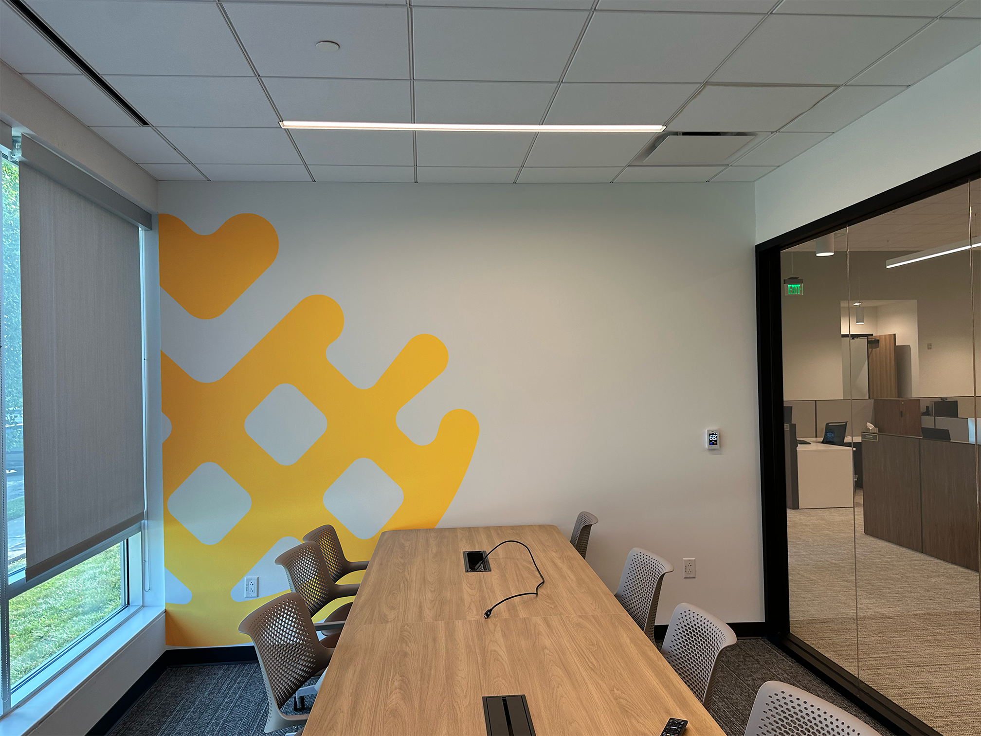 Large vinyl of Golden Waffles' icon.