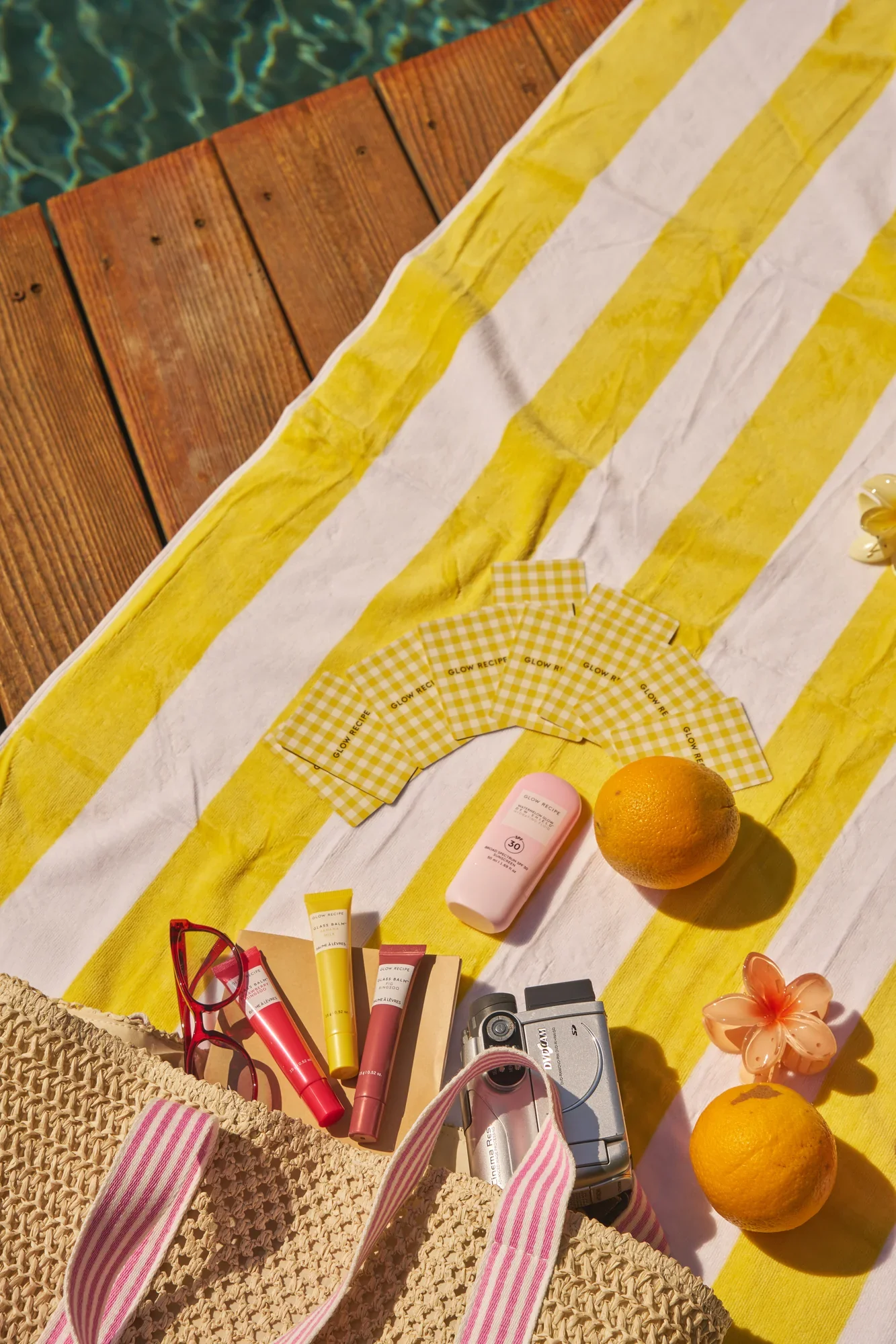 glow-recipe-spf-sunscreen-poolside-flatlay-los-angeles.webp