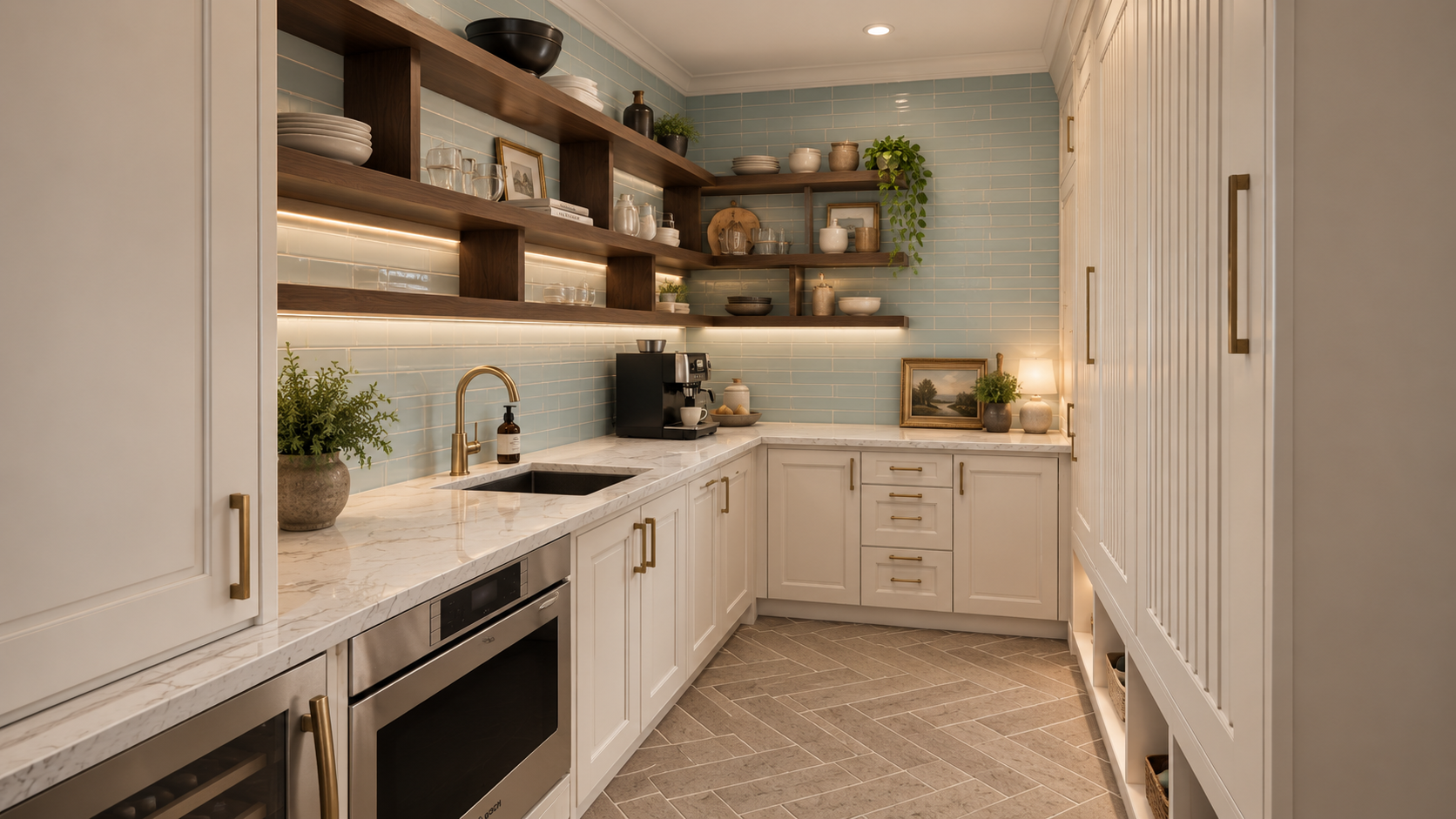 Elegant Blue-Tiled Butler’s Pantry.png