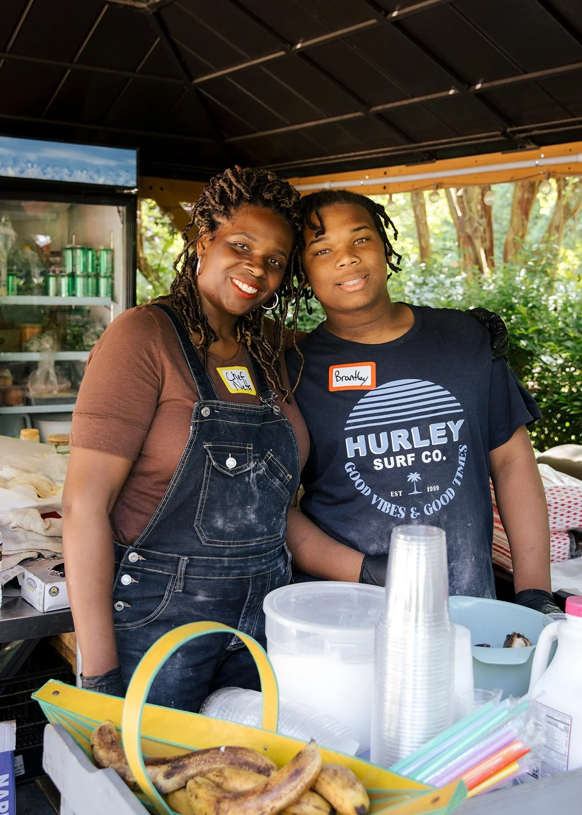 Chef Netta Welcomes Crowds to Her Outdoor Kitchen in Hillsborough, NC
