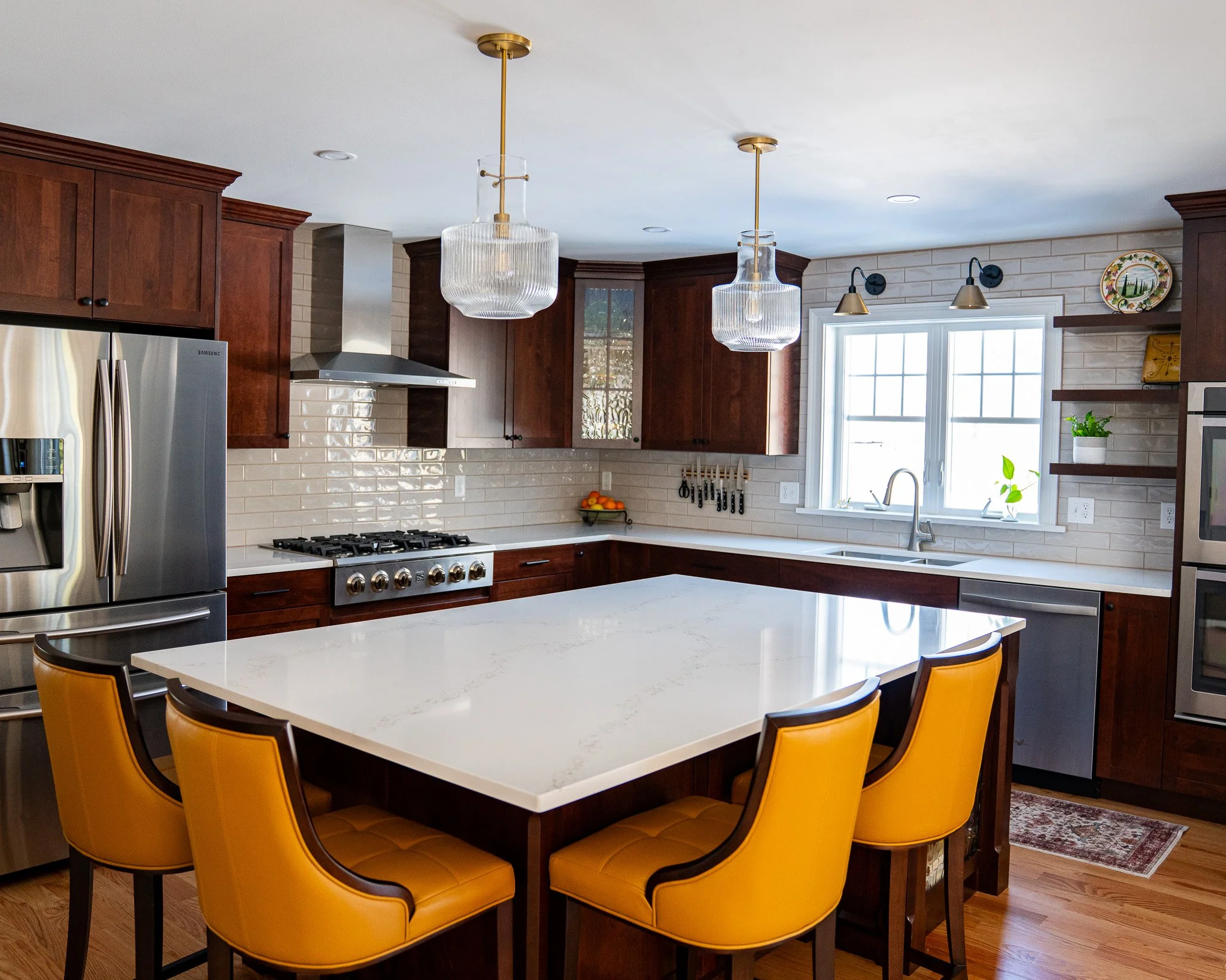 Traditional, Warm Wood Kitchen Kitchen Remodel in Scarborough, ME by Arcadia Kitchen and Bath project photo 4