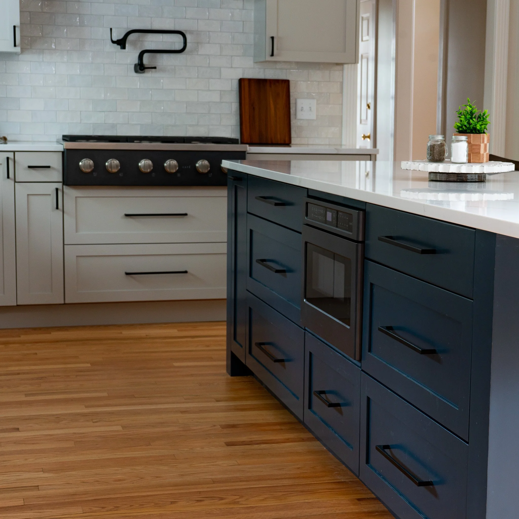 Transitional kitchen in saco maine