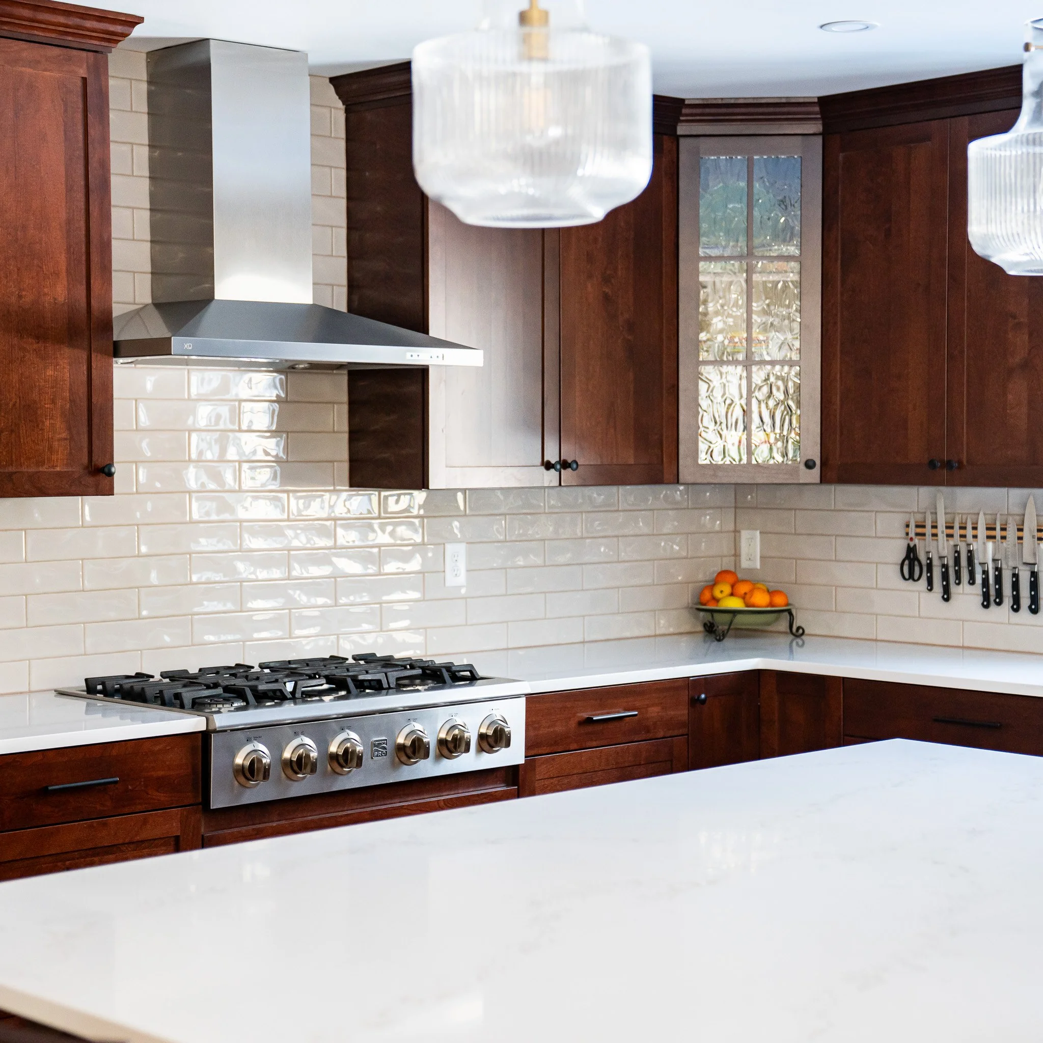 Traditional, Warm Wood Kitchen Kitchen Remodel in Scarborough, ME by Arcadia Kitchen and Bath project photo 5