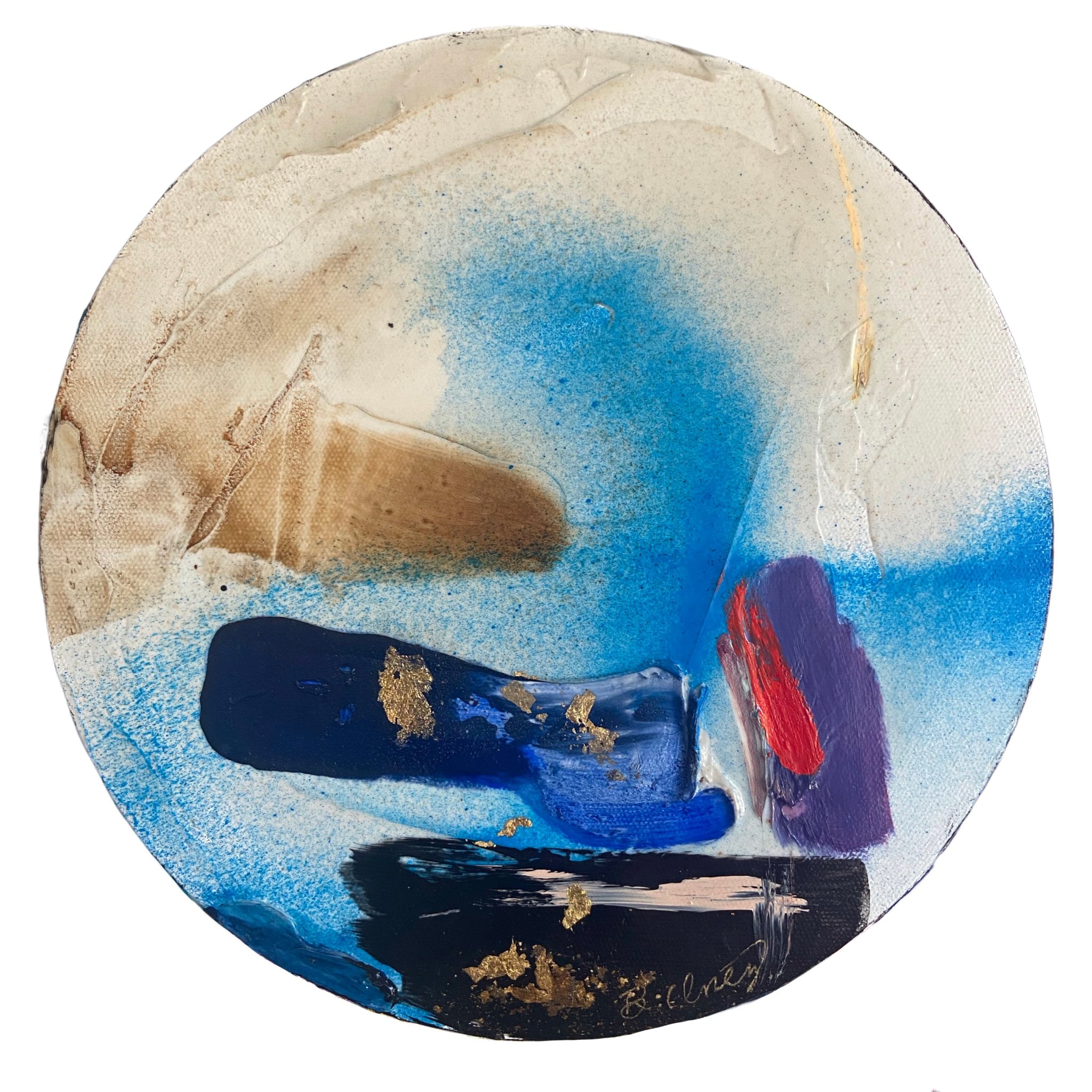 Perennial 12 // 10” mixed media and oil on canvas