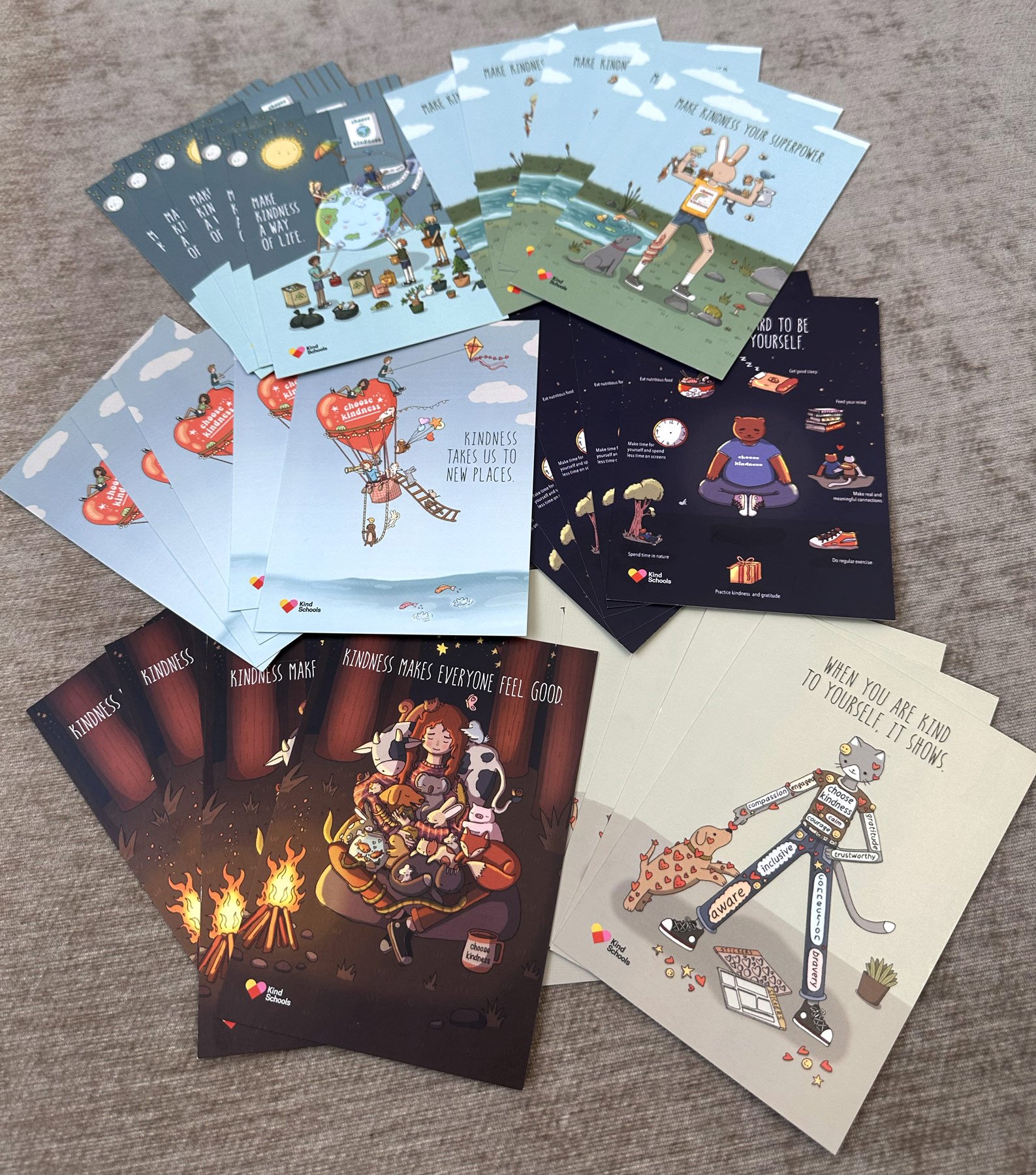 Kindness Postcards — Class Pack