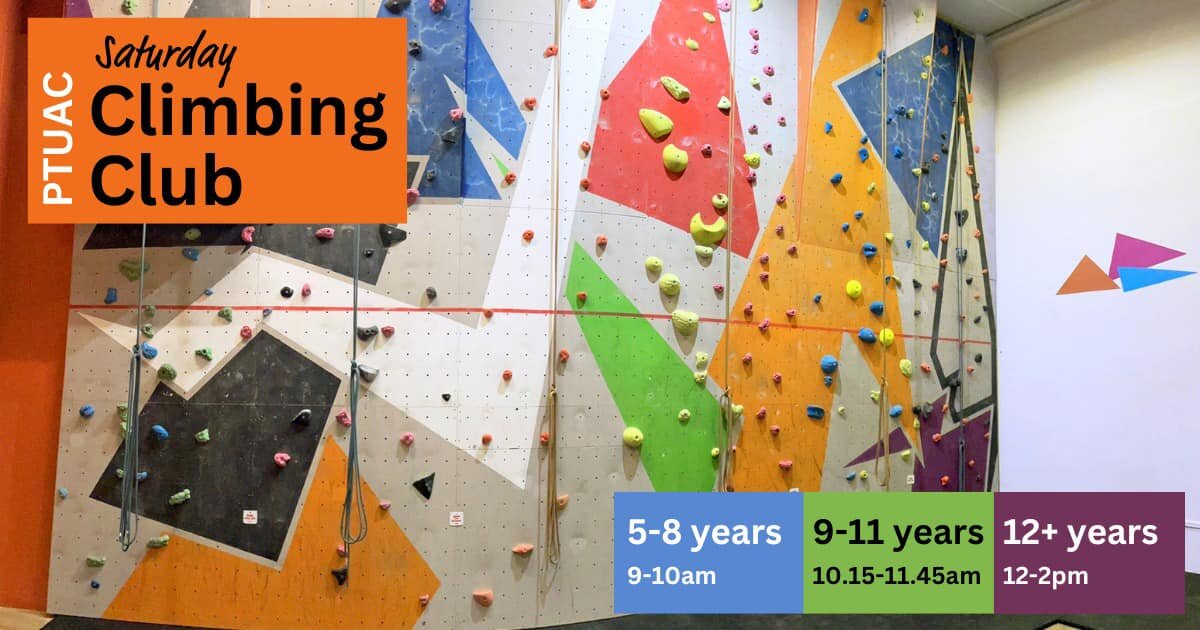 Looking forward to seeing you all at climbing club tomorrow. 🧗😀

The Easter Bunny may have visited our wall this weekend so come along to check it out. 🐰