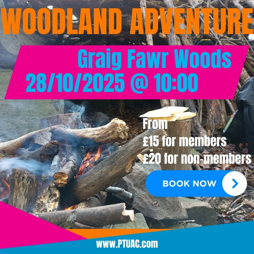 HALF TERM WOODLAND ADVENTURE DAY!

Join us for some fire lighting, adventure rope course, shelter building and roped tree climbing on our classic woodland adventure day at Graig Fawr Woods. 

When: 28/10/2025
Where: Graig Fawr Woods

Details and book