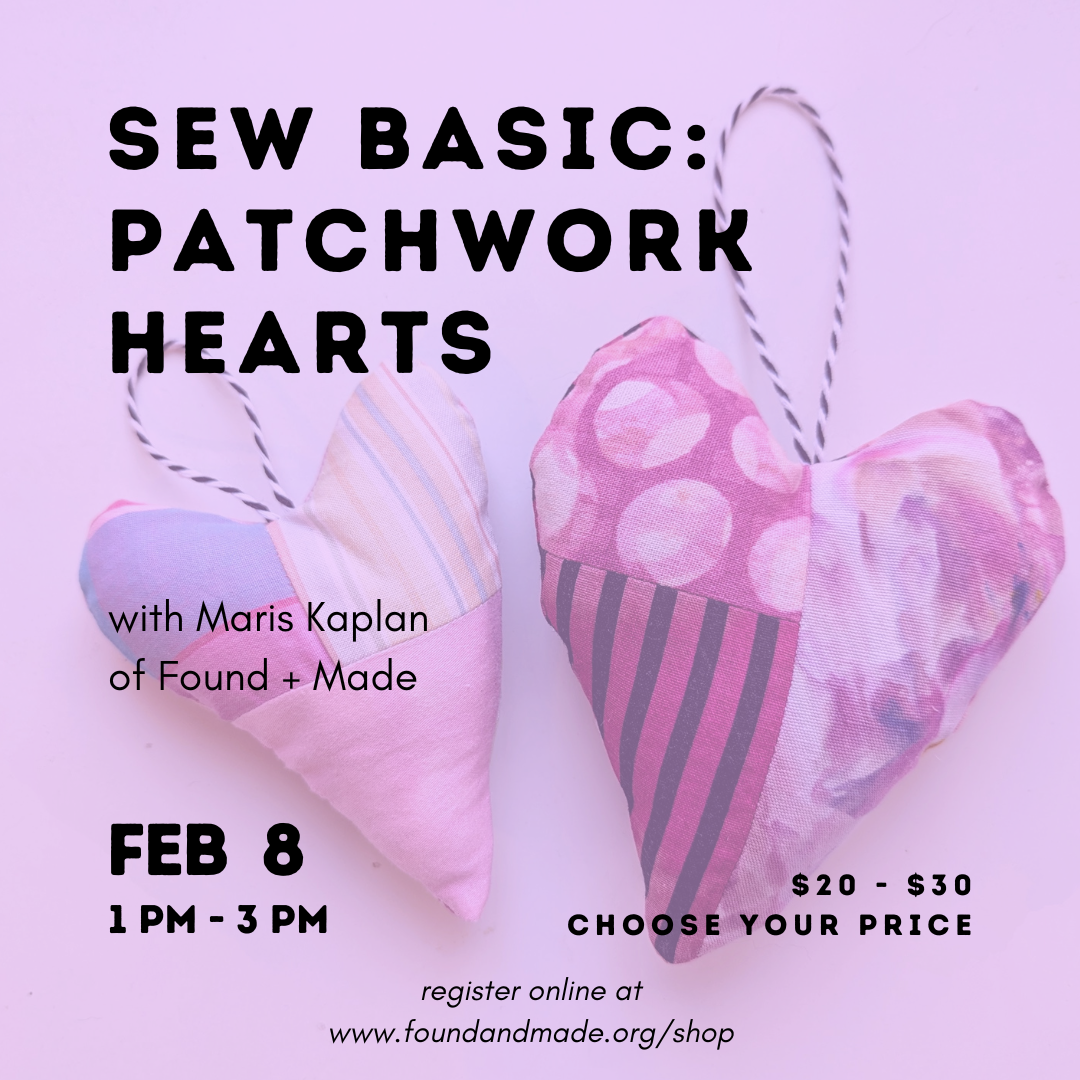 Sew Basic: Patchwork Hearts