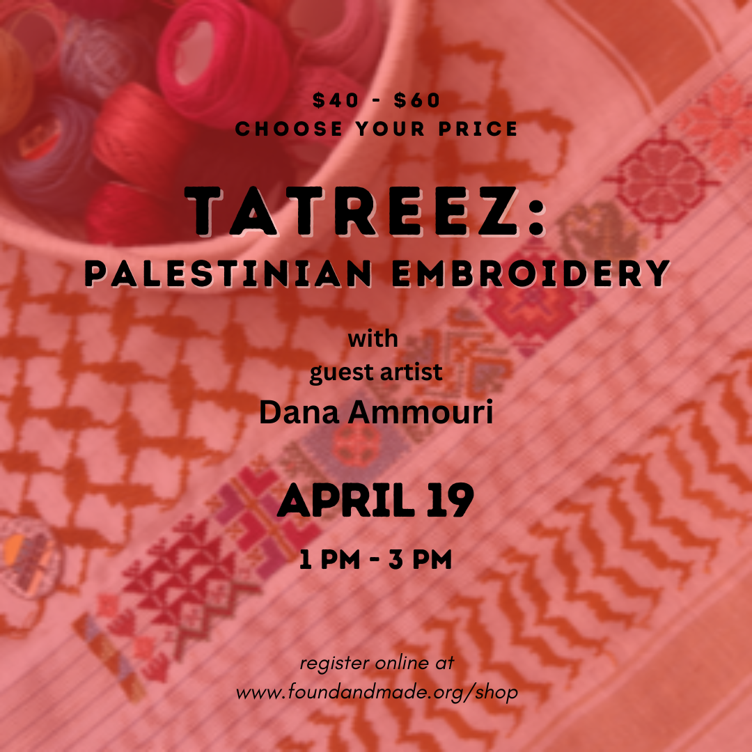 Tatreez: Palestinian Embroidery