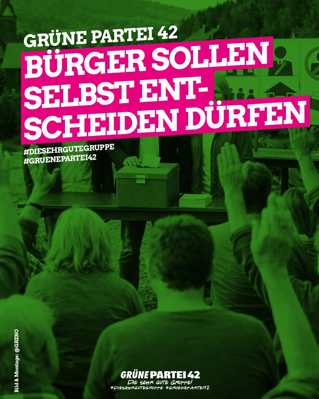 Bürger sollen über ihre örtliche Vertretung selbst entscheiden dürfen