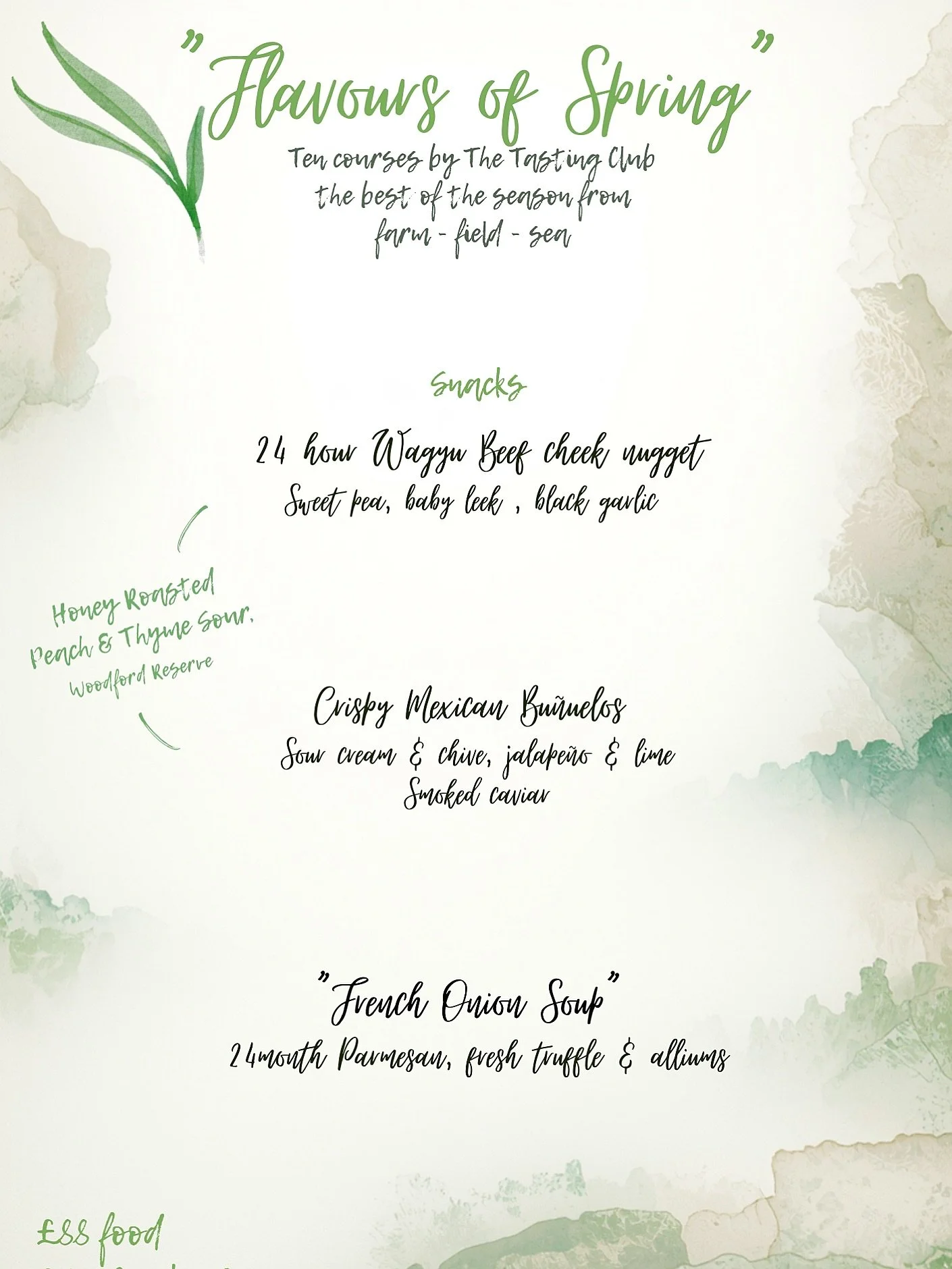 SPRING! 🍃 
You already know the drill 

Our favourite time of year! 
Fun, fresh and full of amazing produce. 
This year at the TC is all about chasing perfection, and these dishes are the best of the best 🤩 

3 month menu ~
April bookings are alrea