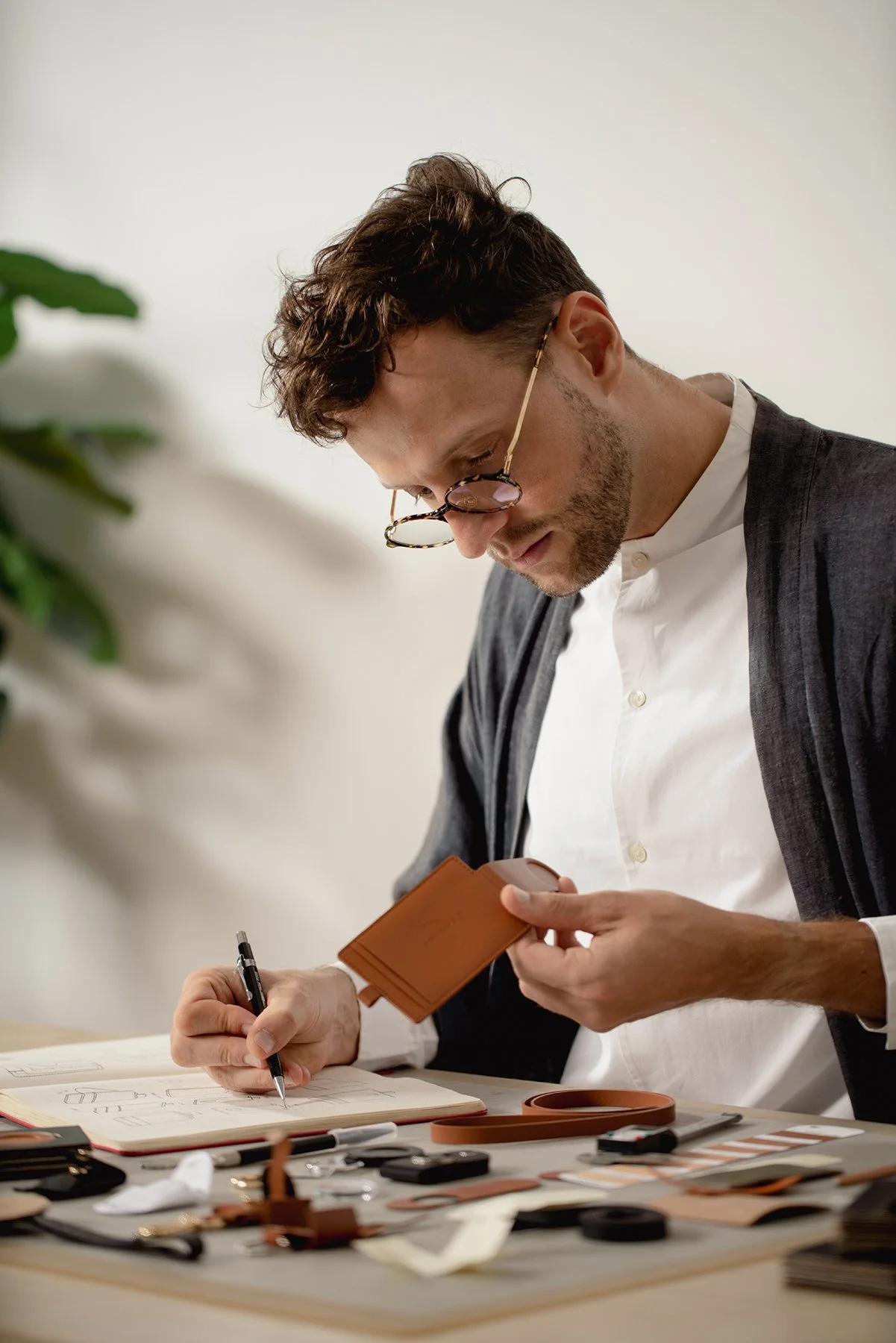 Francois Hurtaud Design Sustainable Leather Accessories Caddyboo Interview