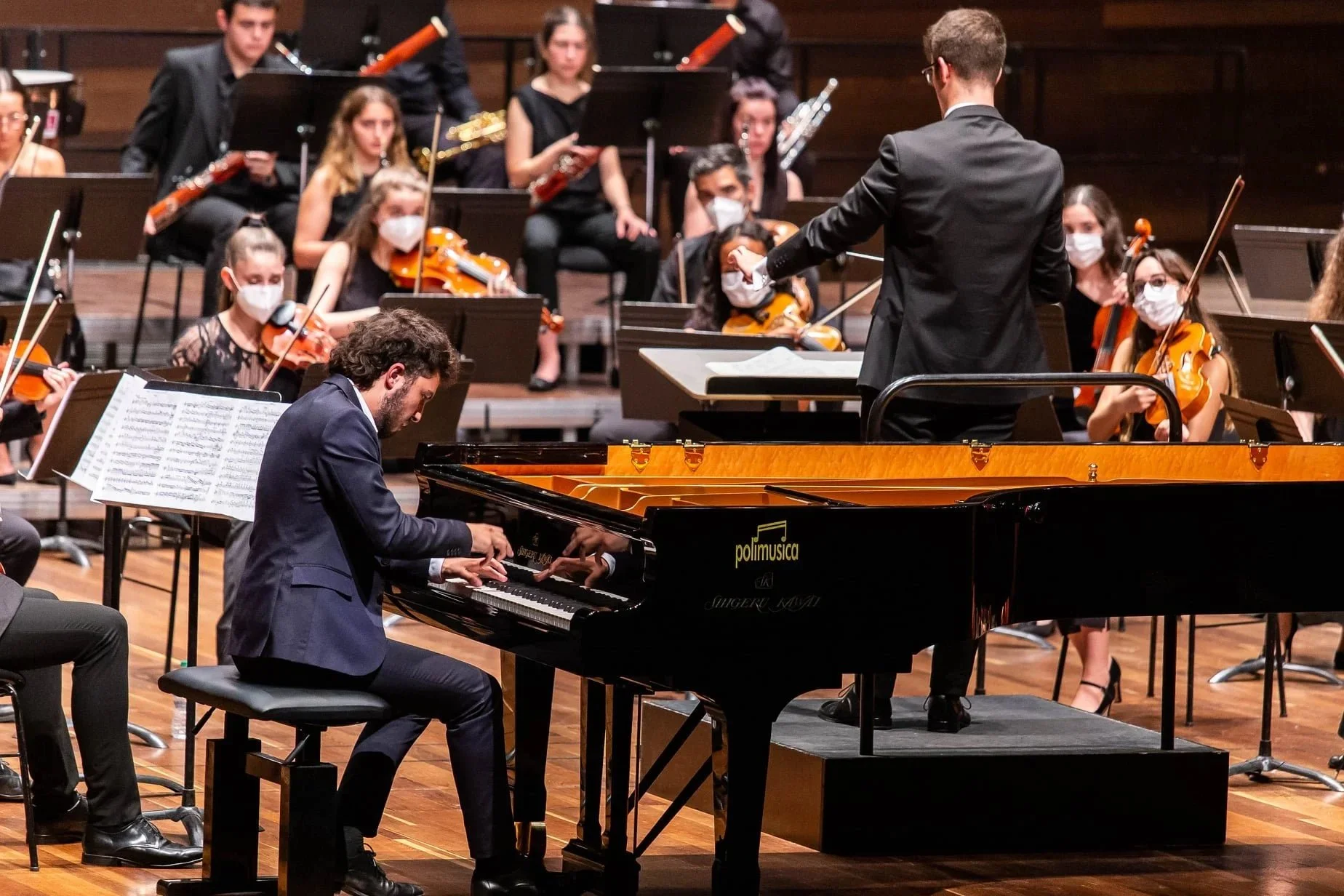 Brahms' Piano Concerto No. 1 - Live