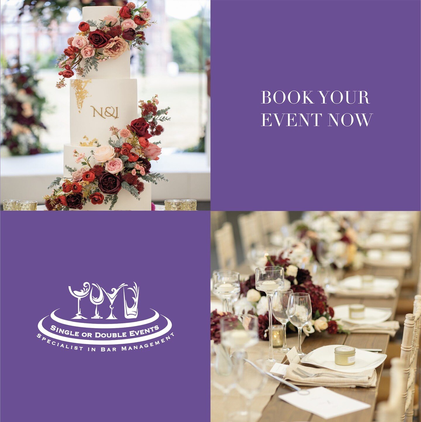 Single or Double Events has a level of experience in event bar provision that is second to none, from small intimate cocktail parties with divine menu selections, to wedding receptions for over 400 people. 

Got an event coming up? Get in touch with 