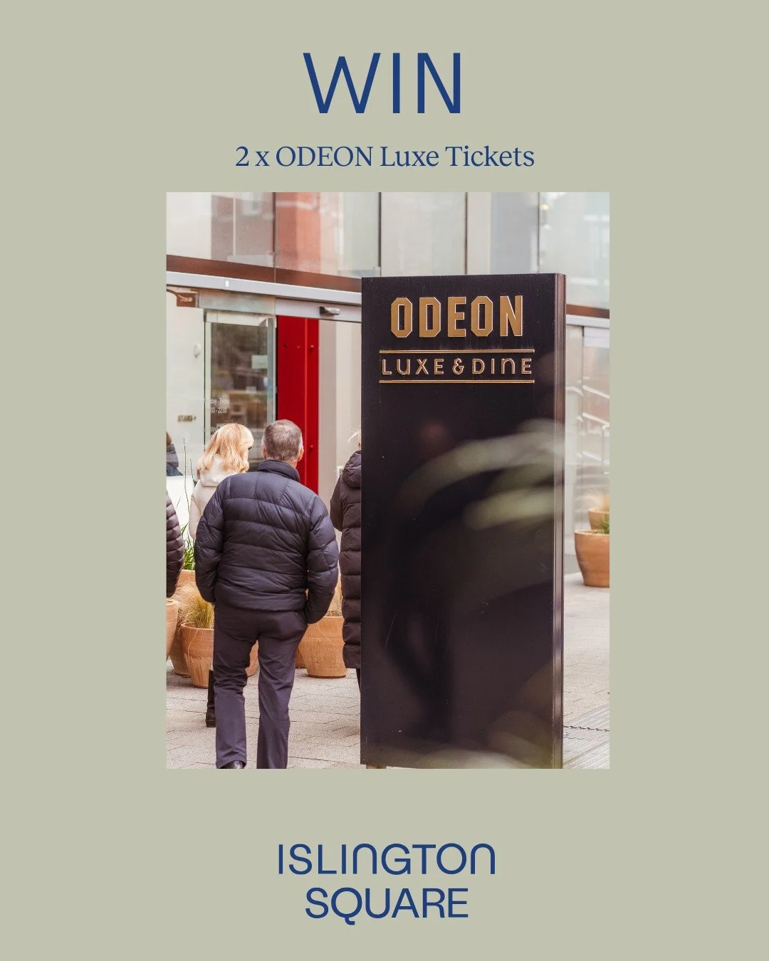 We&rsquo;re lifting the Blue Monday mood with a giveaway! 💙

One lucky winner will receive two ODEON Luxe tickets &ndash; the perfect excuse to escape into a great film 🎞️

To enter:

👍 Like this post
👥 Tag someone you&rsquo;d take with you
✔️Mak