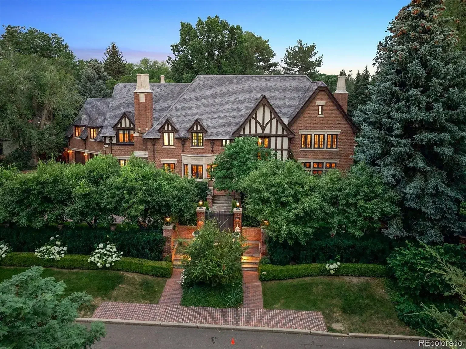 1931 Tudor Revival house Denver Colorado - 1 - front view