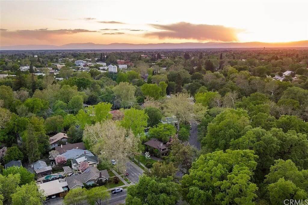 1927 Single Family house Chico California - aerial view 3.jpg