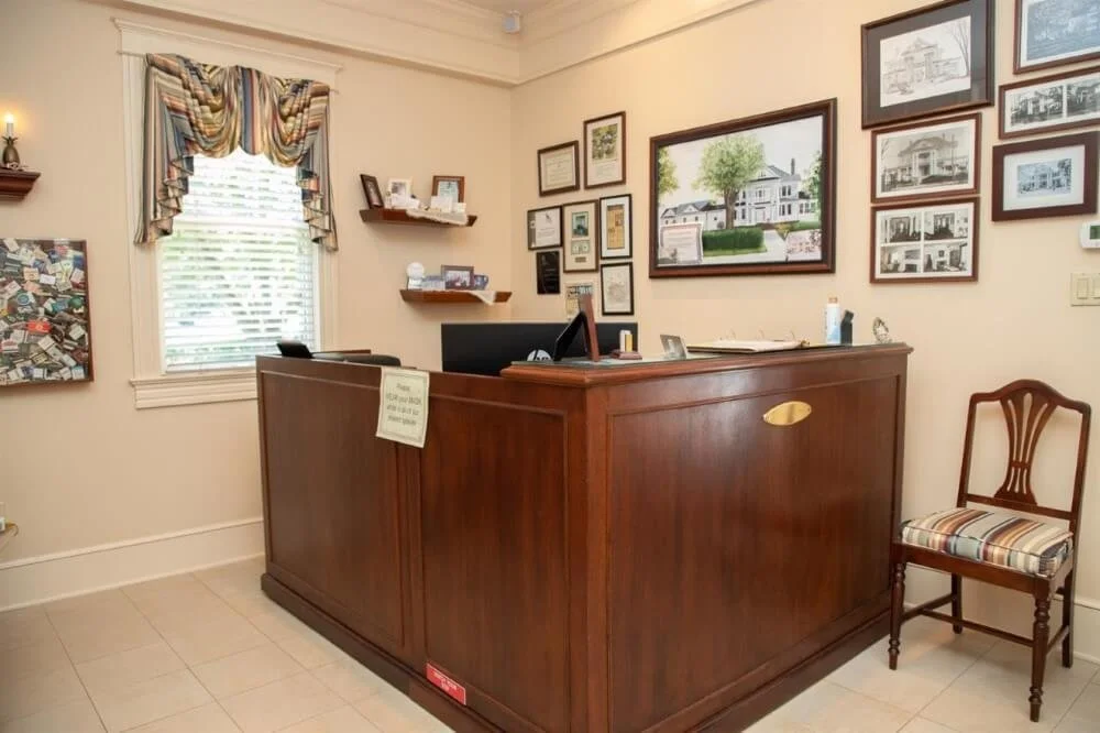 The Jernigan House 1917 Colonial Revival style Ahoskie North Carolina - office.jpg
