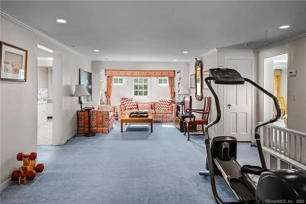 Westerly 1927 Georgian Colonial style house New Canaan Connecticut - gym.jpg