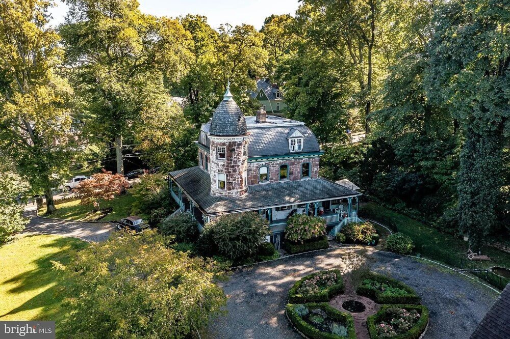 1893 Victorian house Wyncote Pennsylvania - top view.jpeg