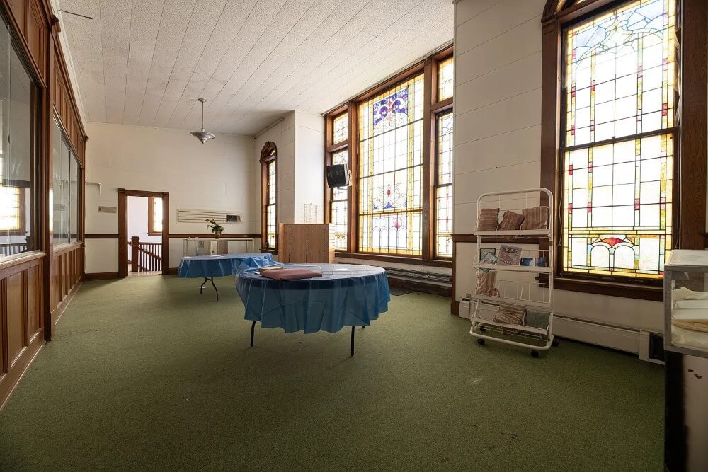 1922 Historical Church Muskegon Michigan - sunroom.jpeg