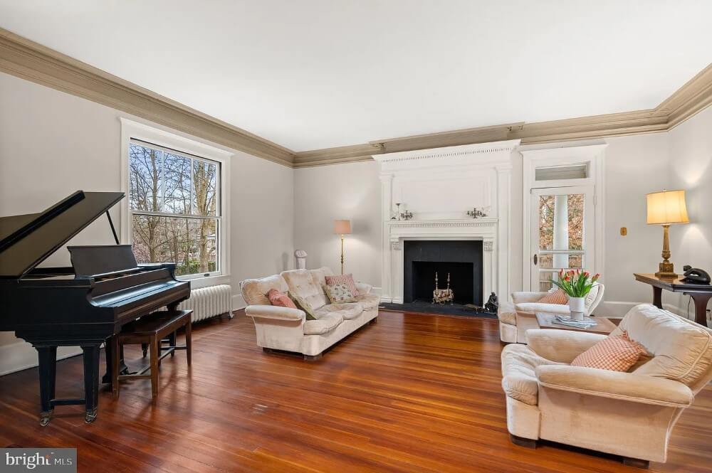 1898 Greek Revival house Chevy Chase Maryland - living room.jpeg