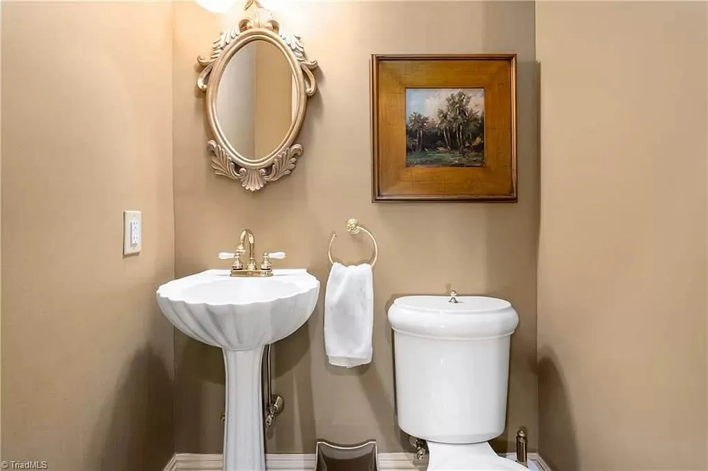 Holly Gate 1908 Queen Anne and Colonial Revival house Whitsett North Carolina - second bathroom.jpg