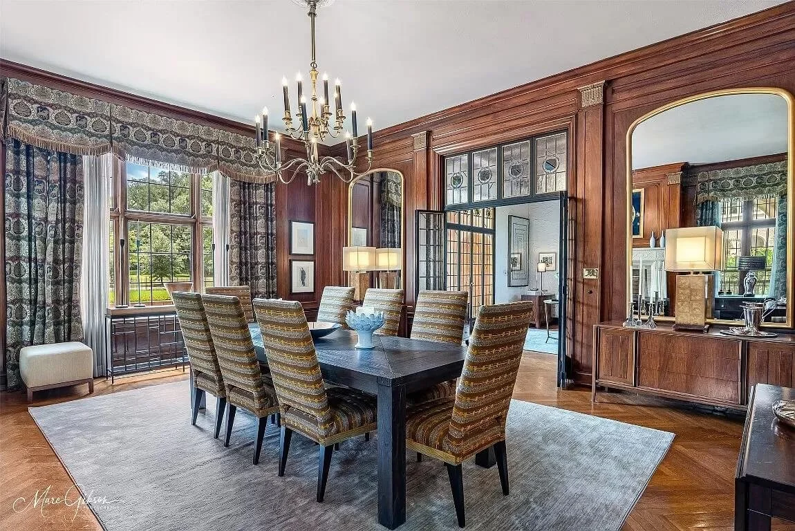 The Walker House 1920 Beaux Arts style Shreveport Louisiana - 7 - dining room.jpg