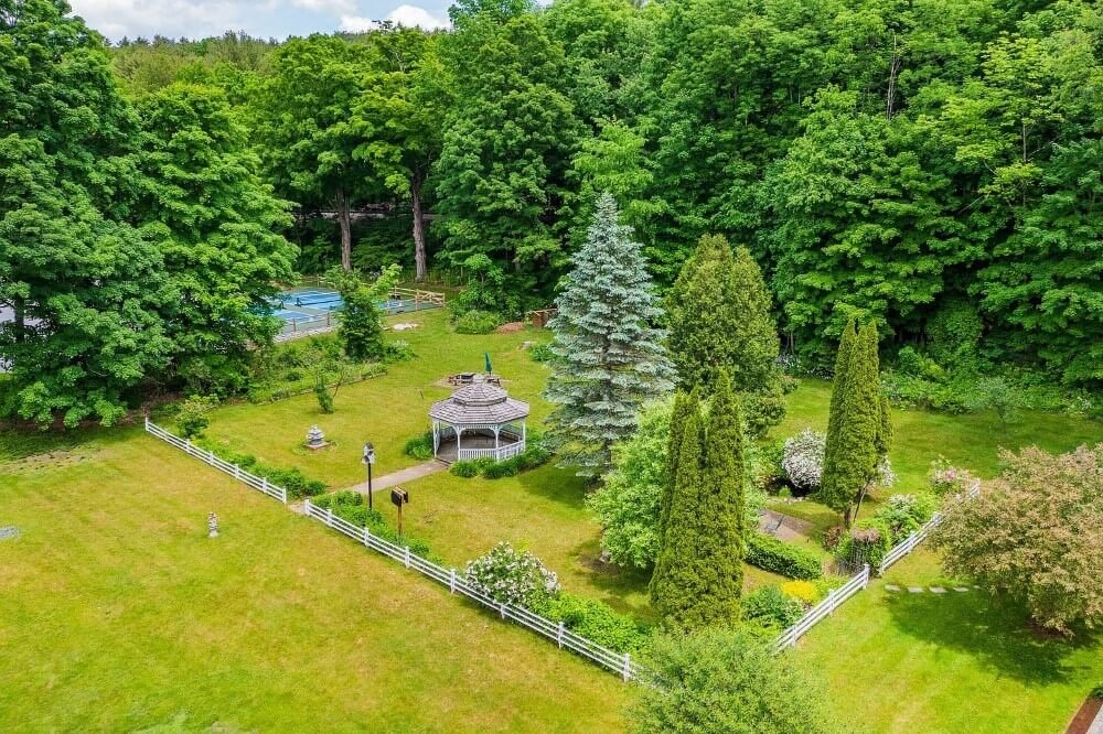 1848 Greek Revival house Arlington Vermont - 37 - gazebo.jpeg