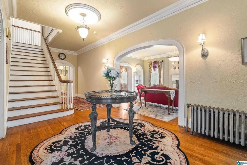 1930 Historic Schilleci home Bessemer Alabama - 6 - staircase.jpeg