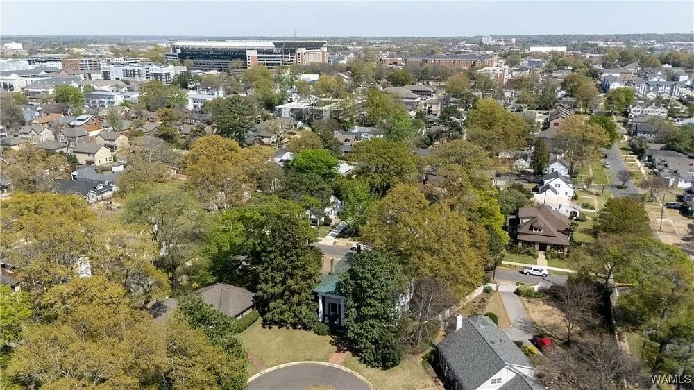 The Monnish Nicol Home 1907 Neoclassical style Tuscaloosa Alabama - 47 - top view.jpg