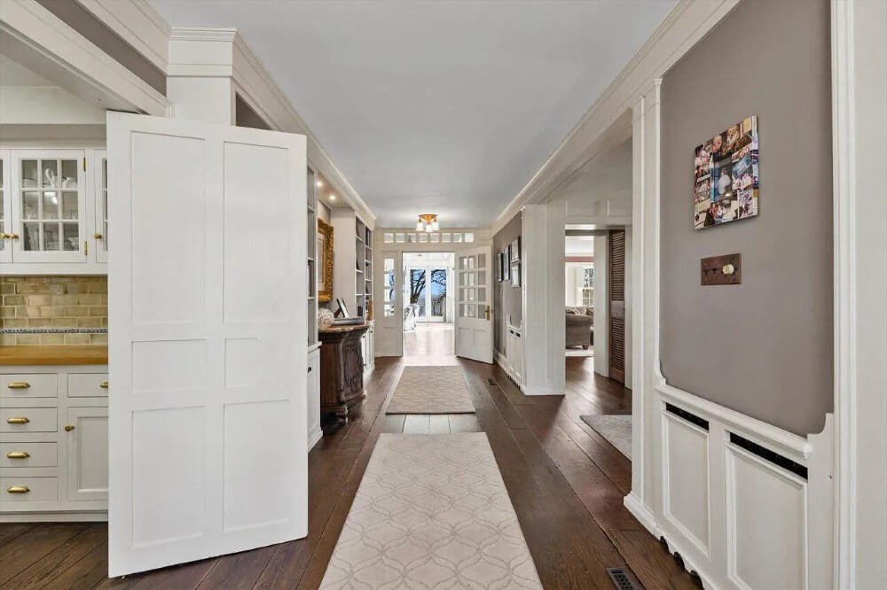 1927 Colonial Revival house Mukwonago Wisconsin - 8 - hallway.jpeg