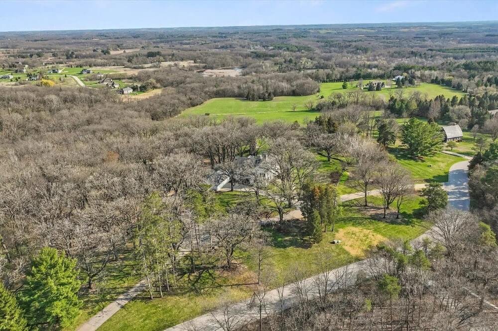 1927 Colonial Revival house Mukwonago Wisconsin - 67 - aerial view.jpeg