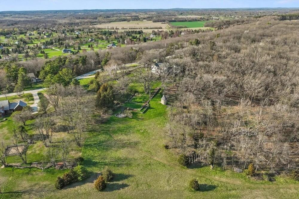 1927 Colonial Revival house Mukwonago Wisconsin - 69 - aerial view.jpeg
